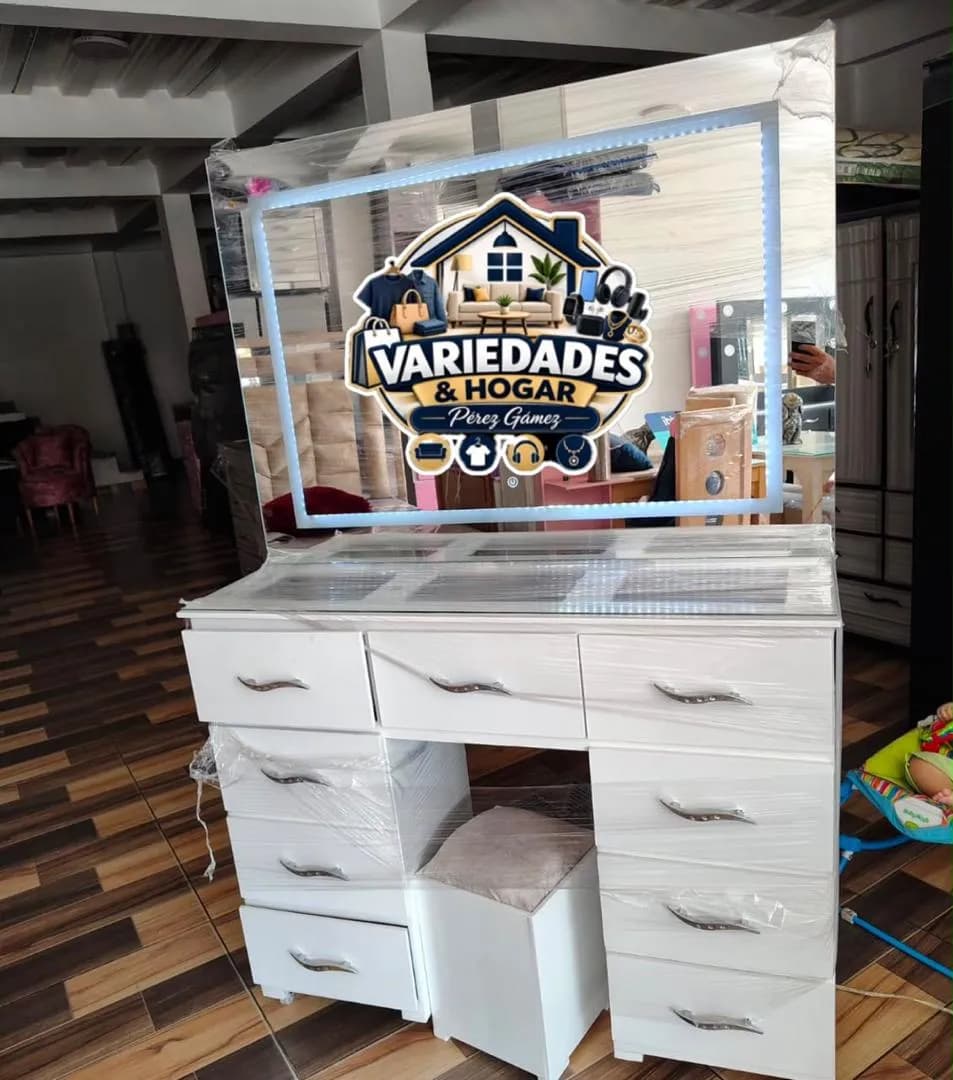 peinadora vidrio táctil 1.10 varios