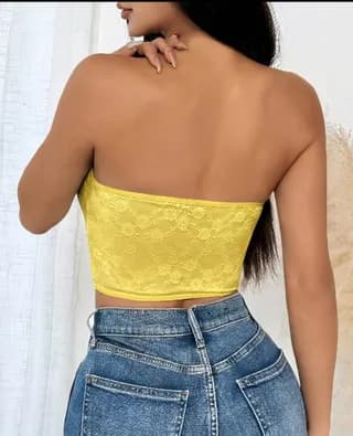 Corset Corto Amarillo T-S 2