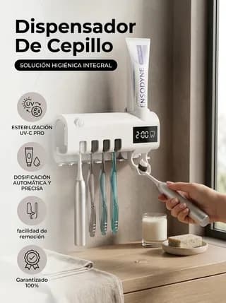 Cepillo dispensador de crema de dientes 1